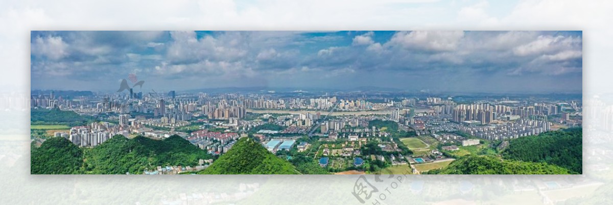 柳州夏季全景图