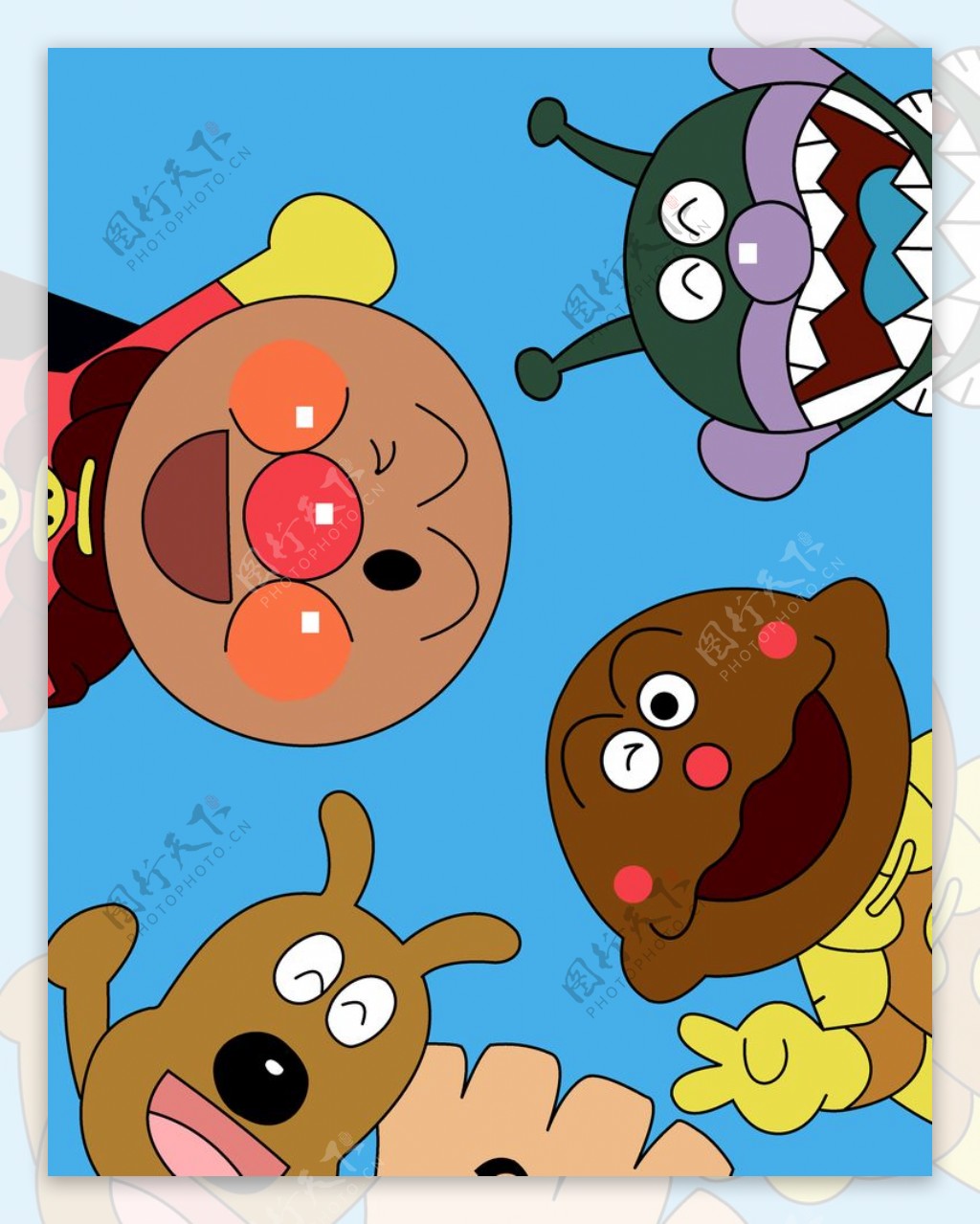 面包超人图片素材-编号38186072-图行天下