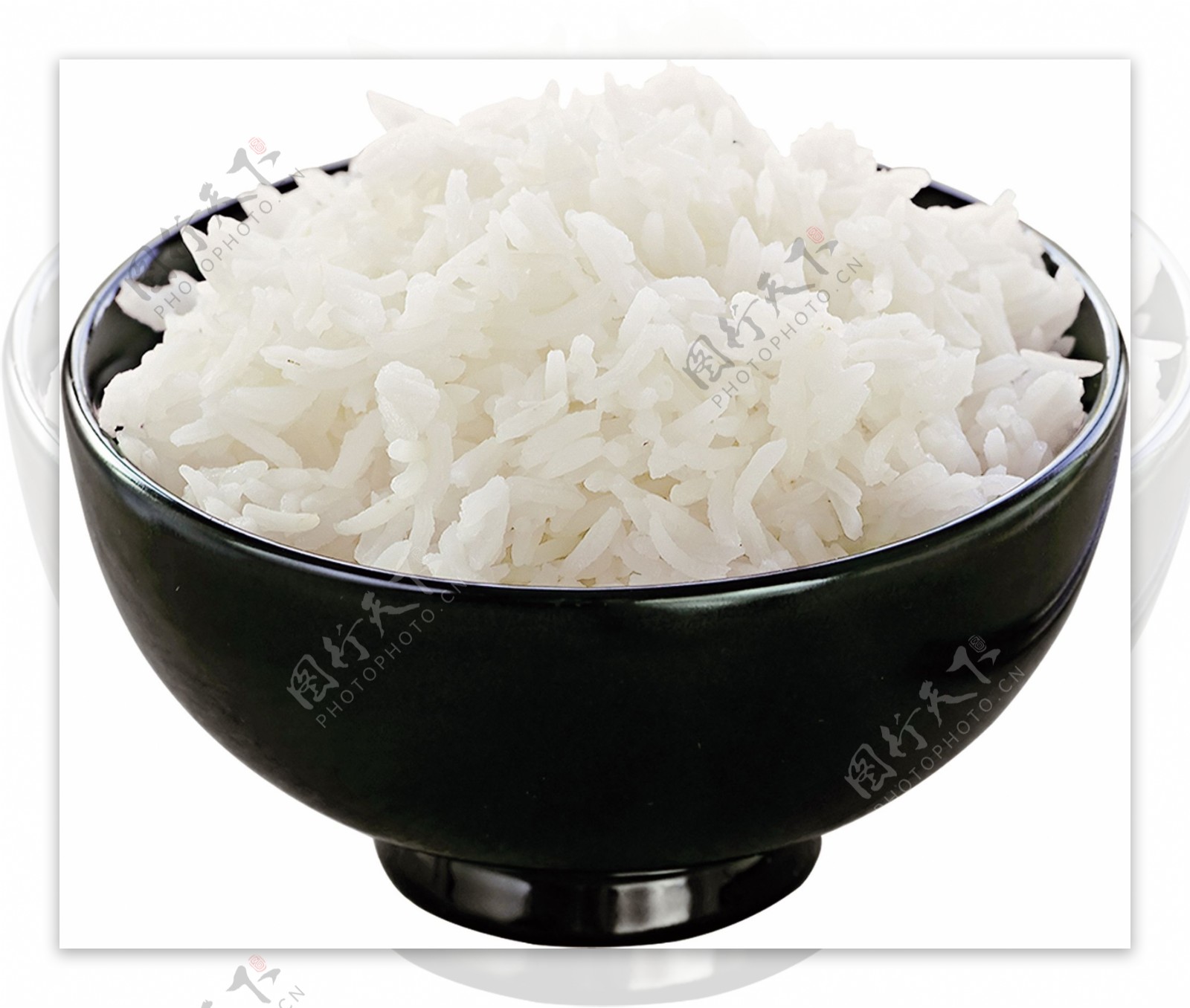 大米米饭水稻稻谷一碗饭