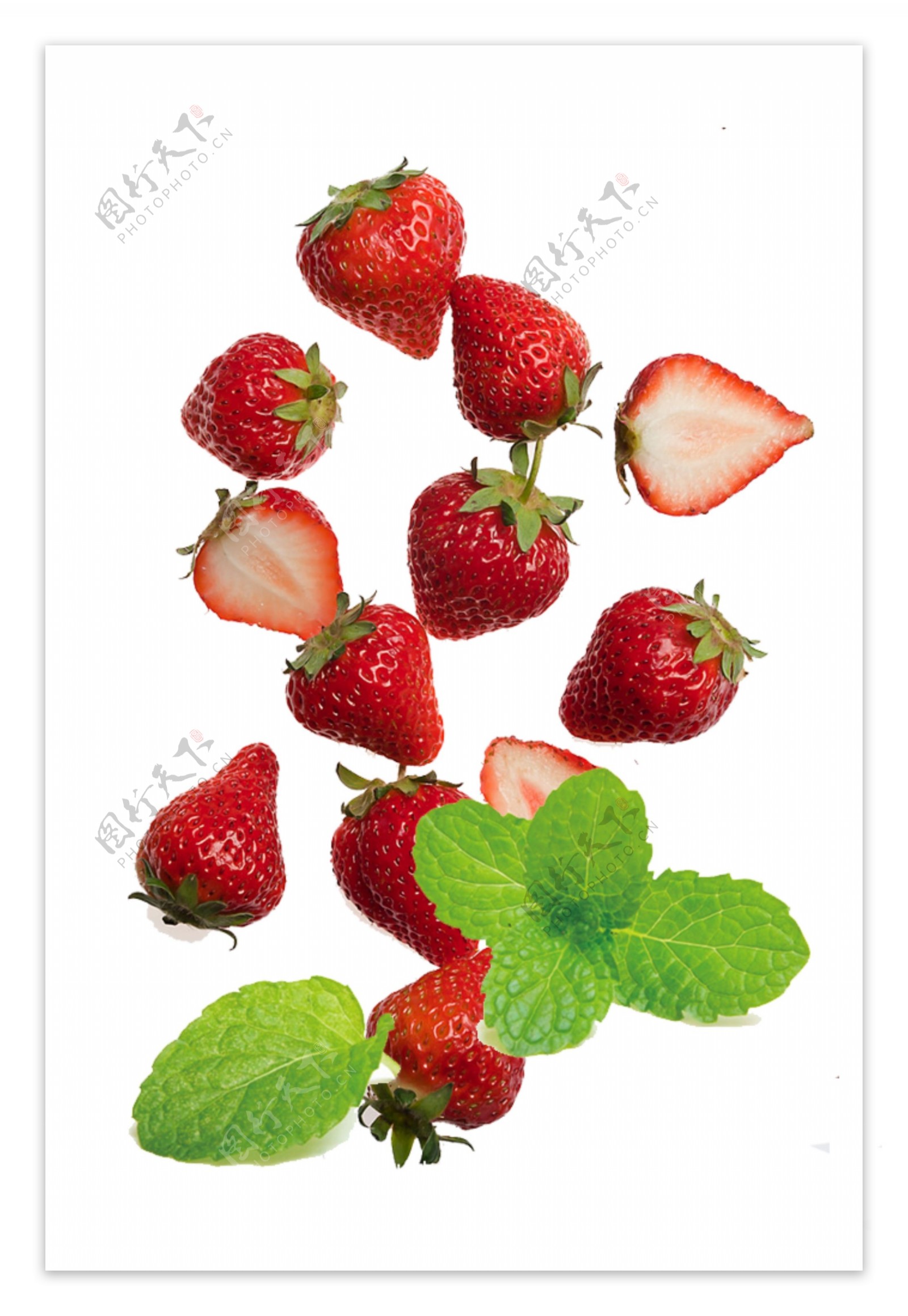 薄荷草莓
