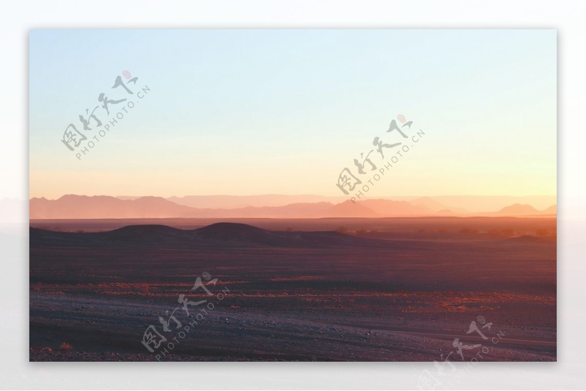 沙漠沙丘阳光
