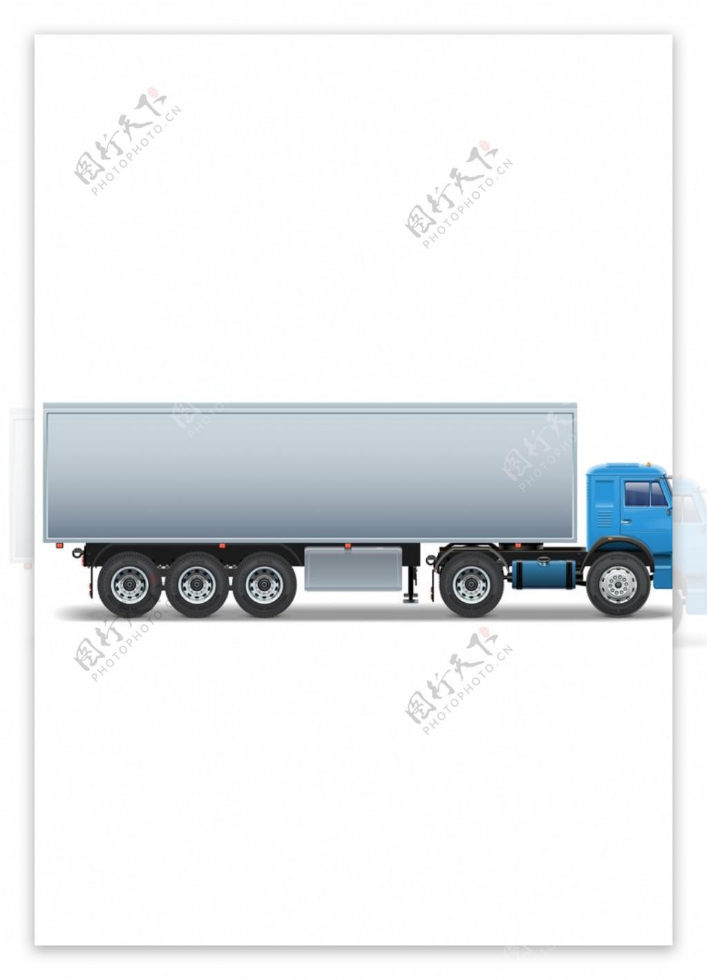 卡车货车图形标志图标素材