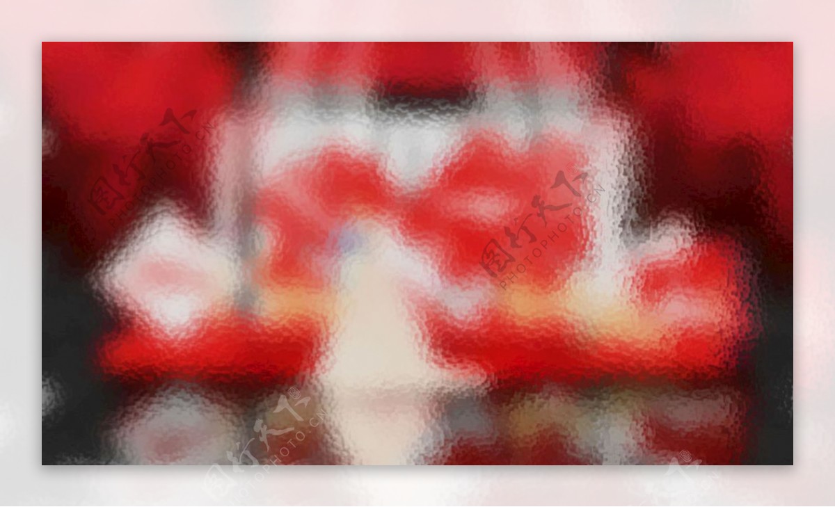 红色潮流抽象图片