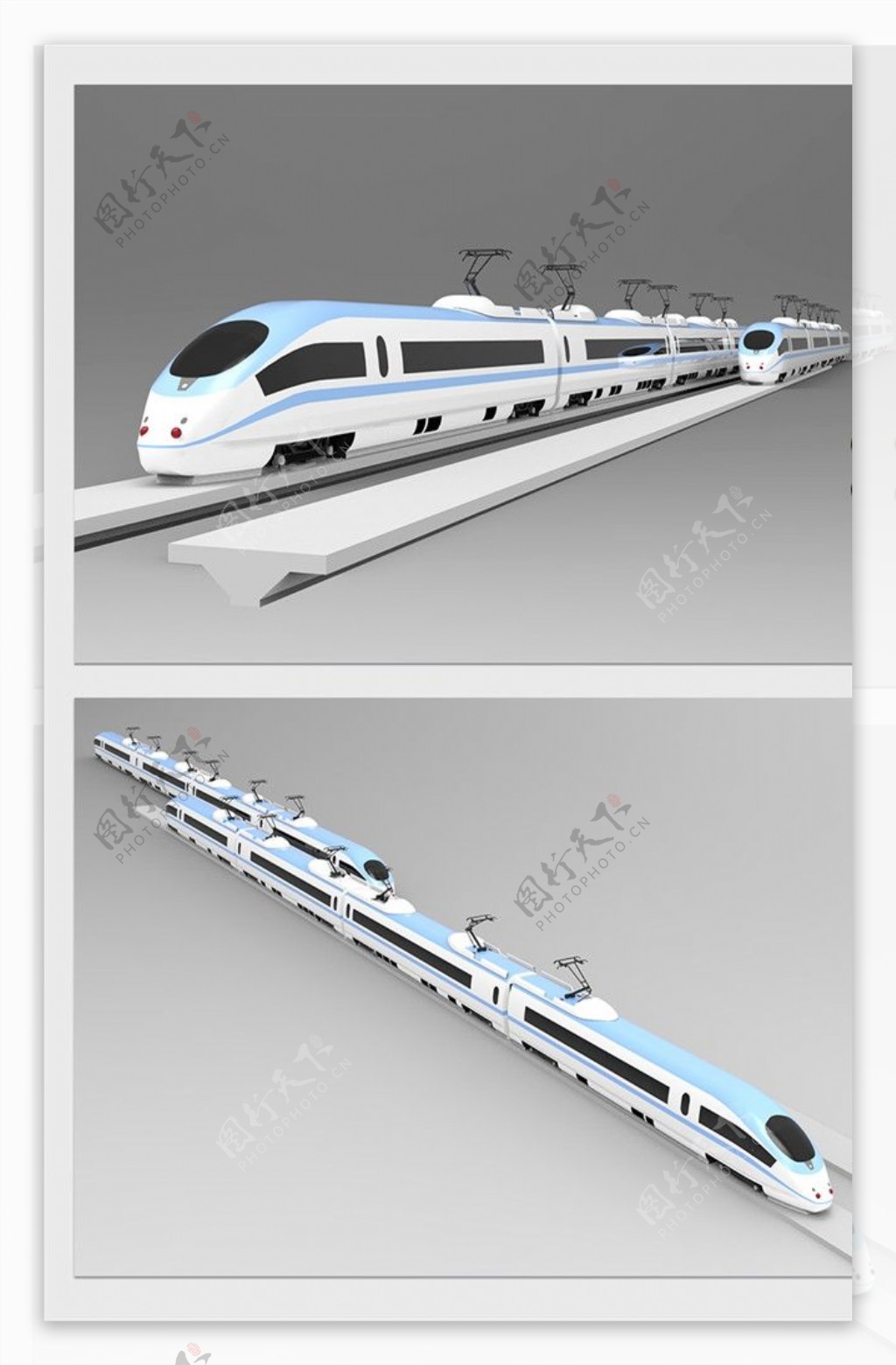 高速列车模型
