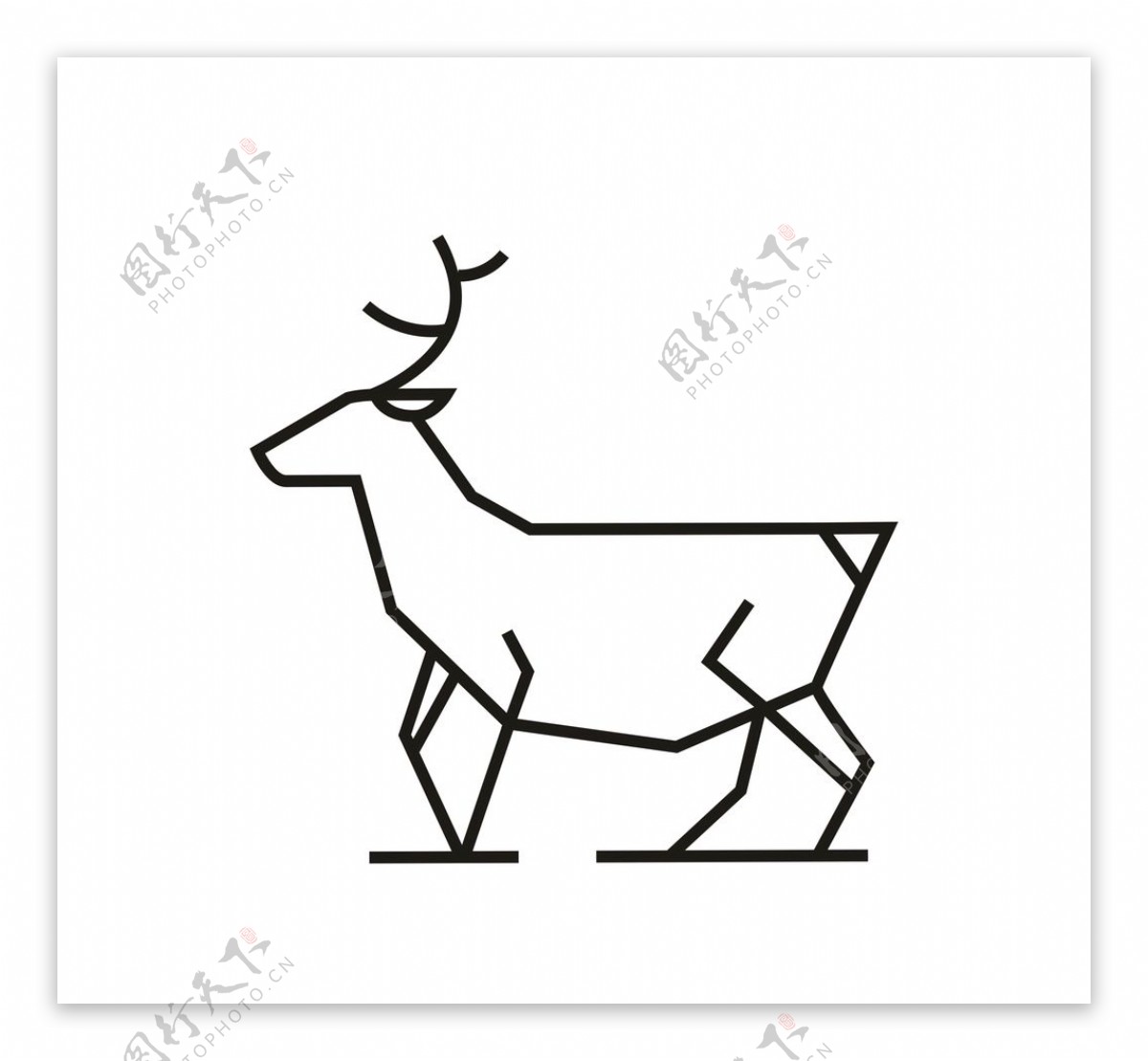森林鹿的画法简单,鹿的简单画法简笔画 - 伤感说说吧