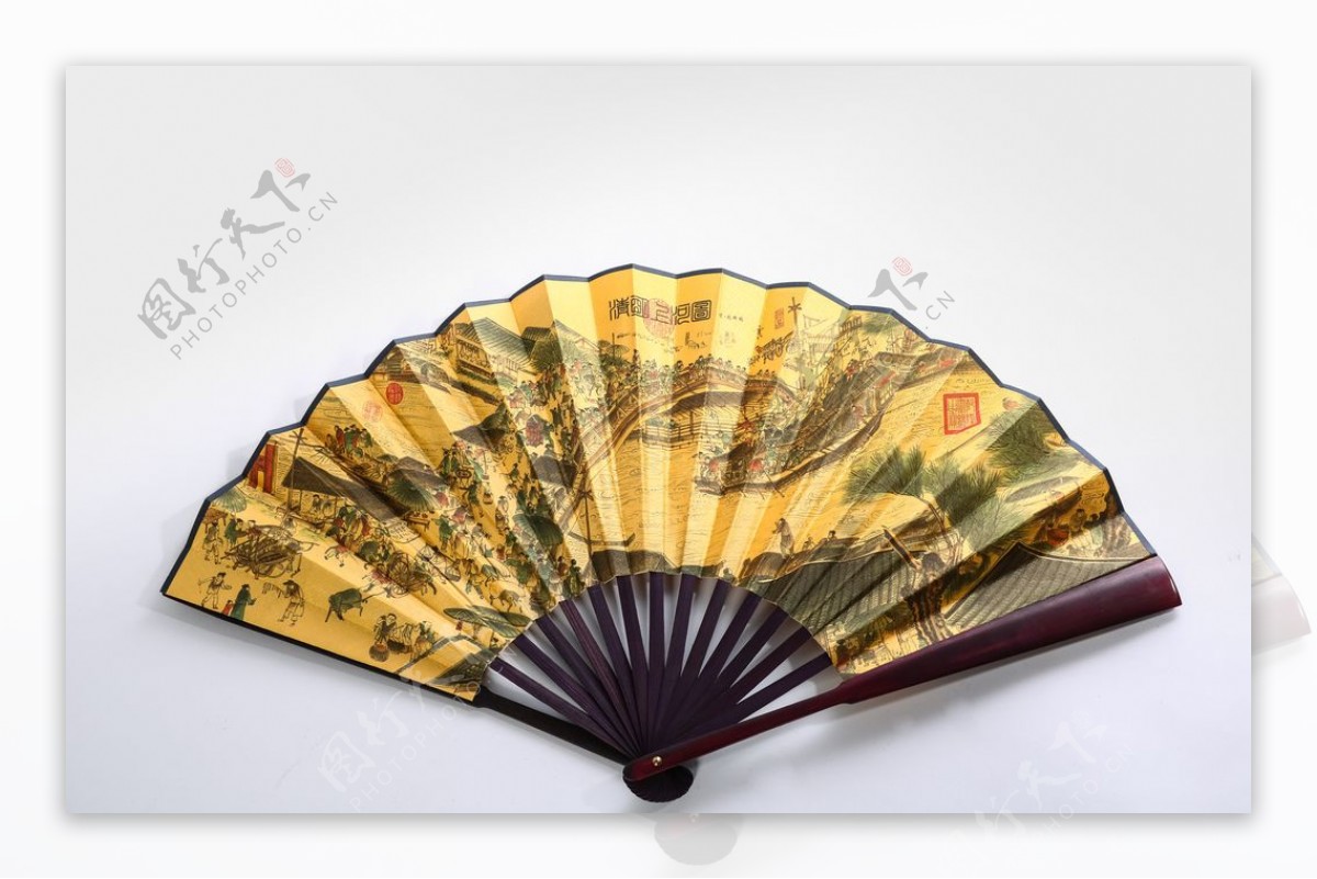 中国风传统扇子图片