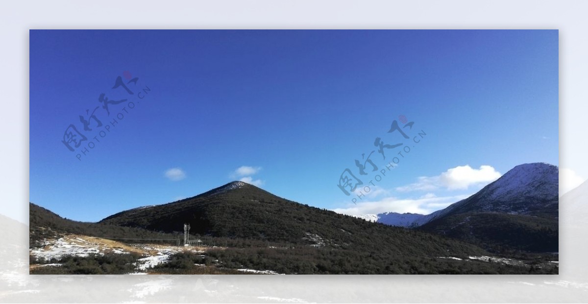 雪山风景图片