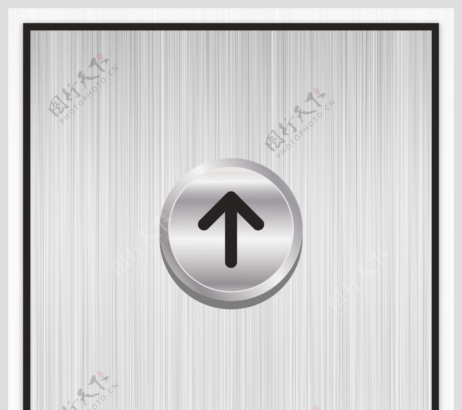 电梯电梯贴电梯按钮UI图片
