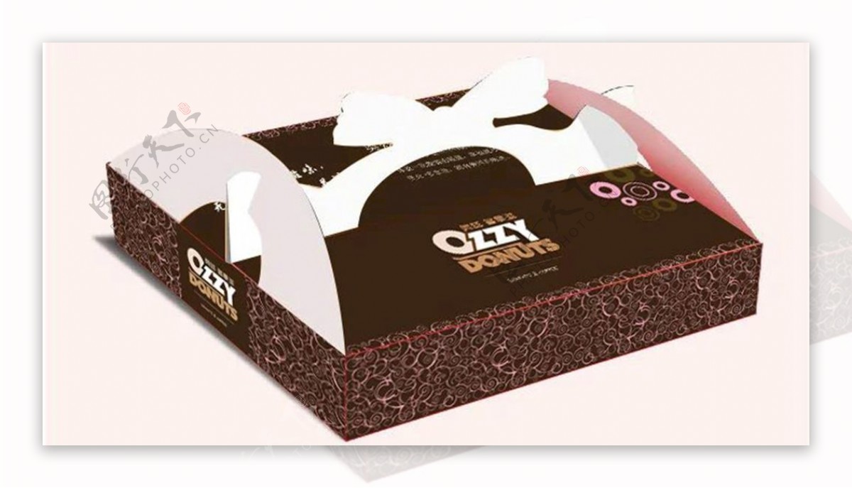 蝴蝶蛋糕盒图片