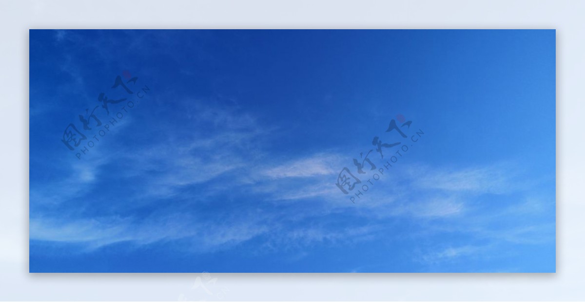 蓝天白云图片