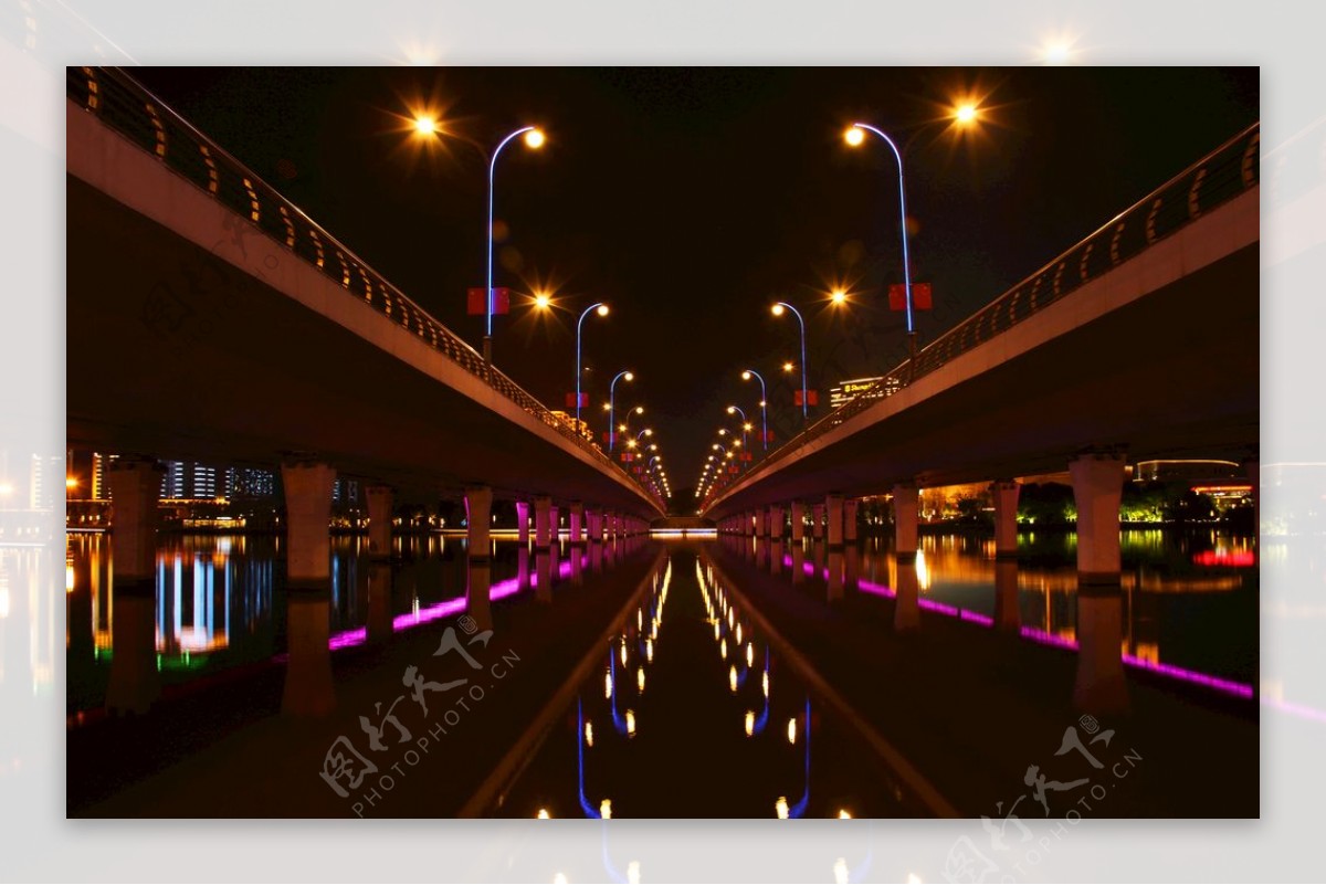明月湖大桥图片