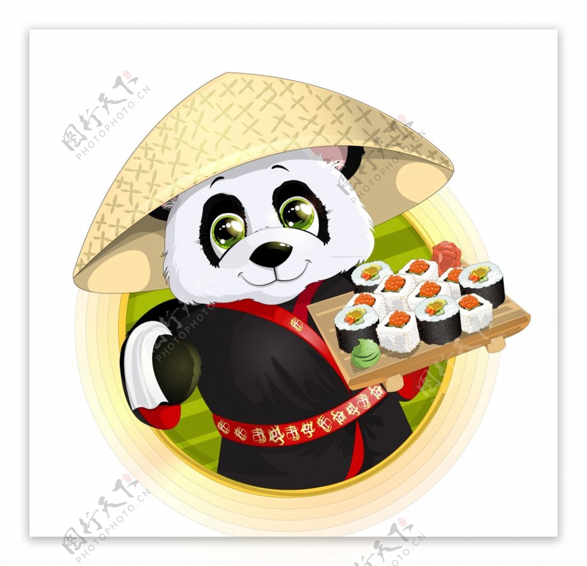 端寿司的功夫熊猫图片