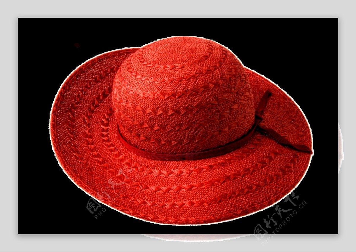 帽子草帽太阳帽素材图片