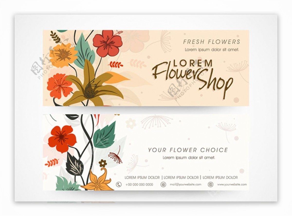 花卉商务图片
