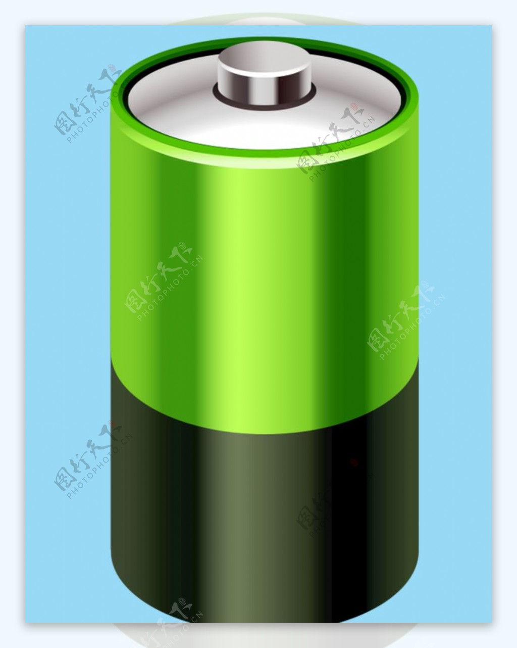环保标志电池图片