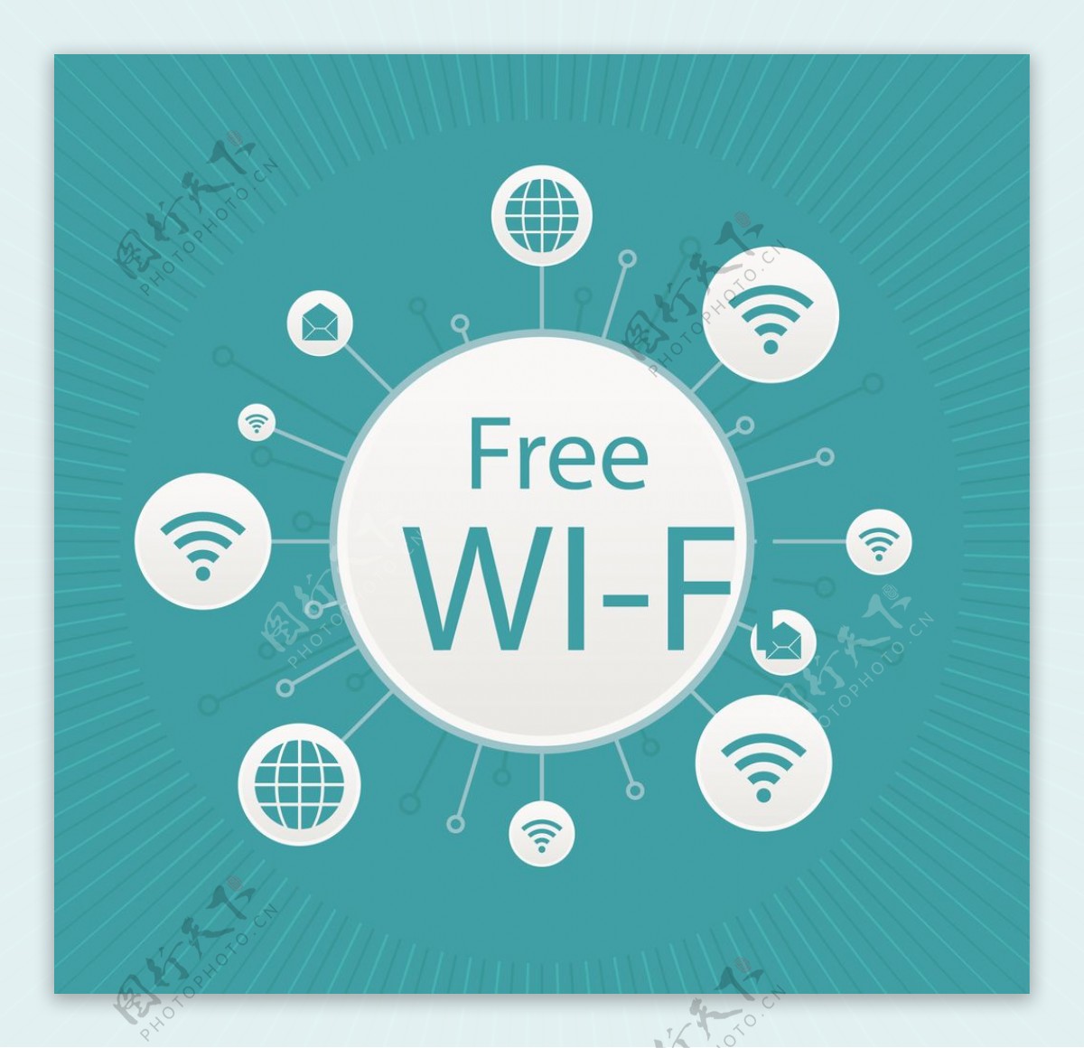 矢量wifi信号图片素材免费下载 - 觅知网