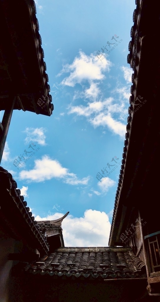 自然乡村天空图片