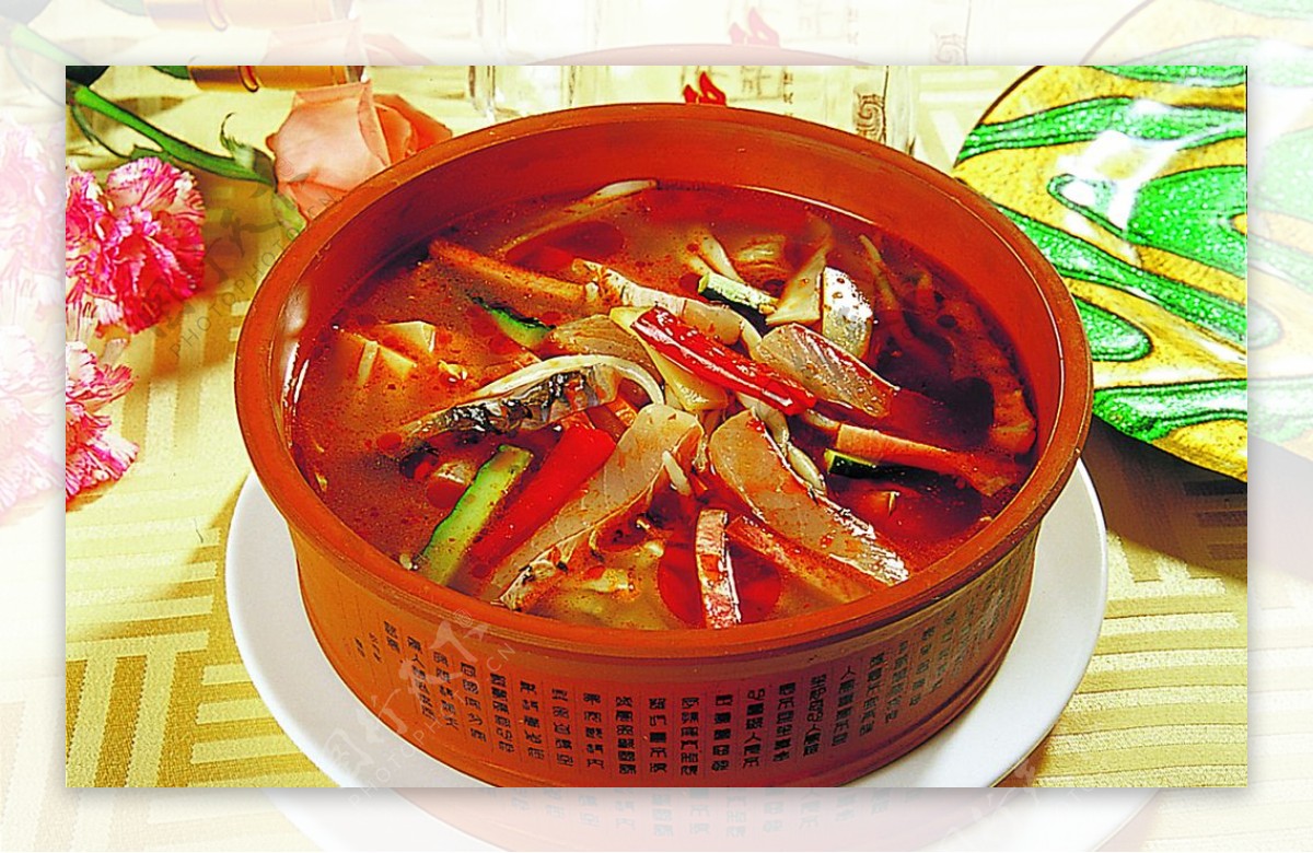 豫菜面疙瘩煮鲜鱼图片