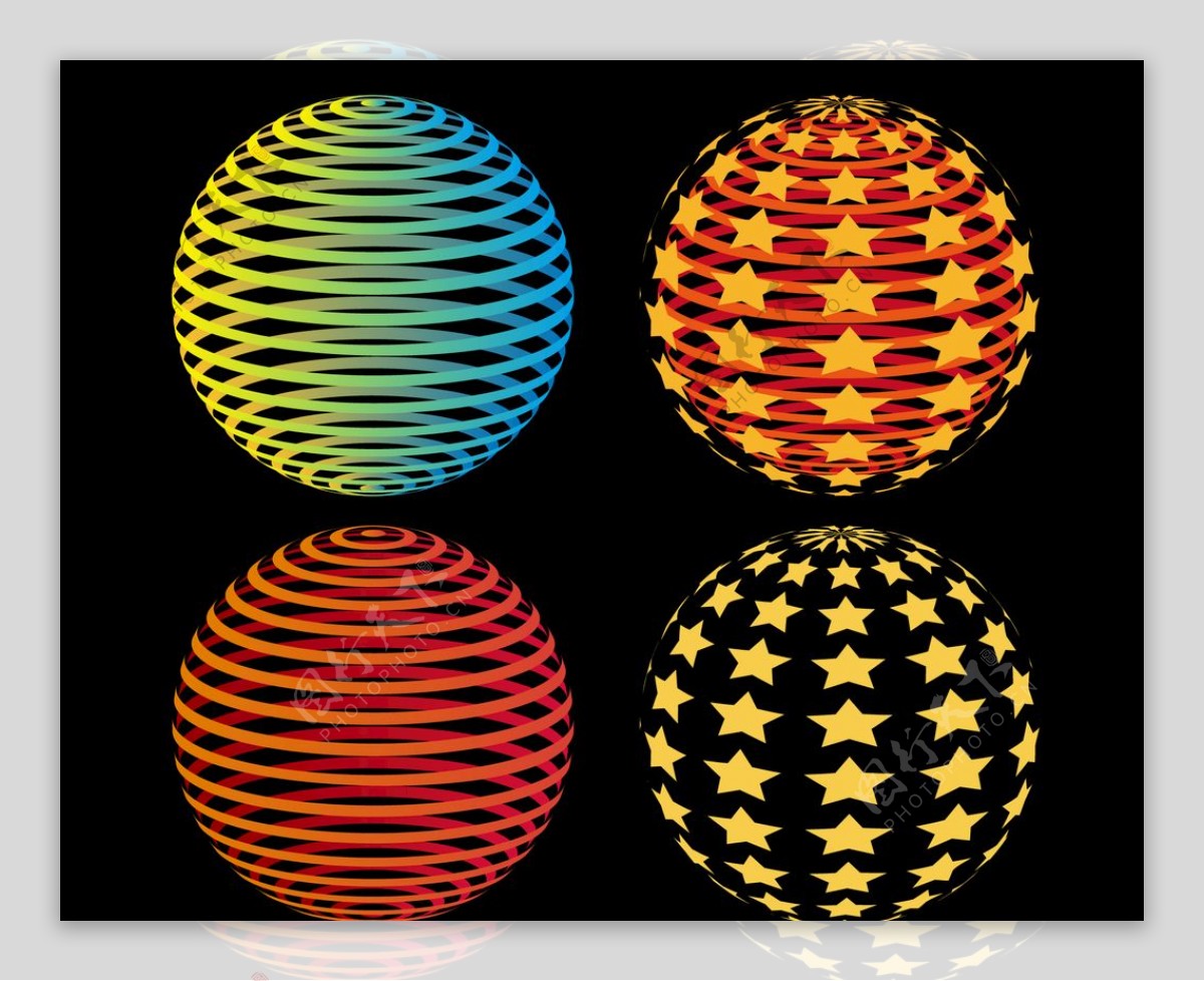 球体设计创意球形图片