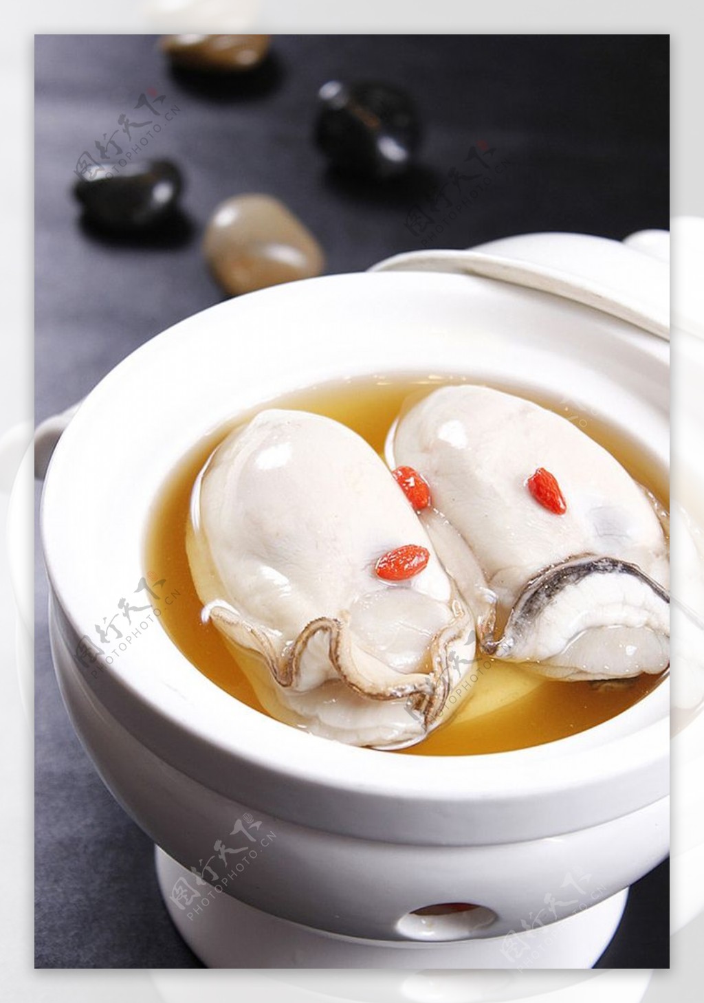 淮扬菜清汤大牡蛎图片