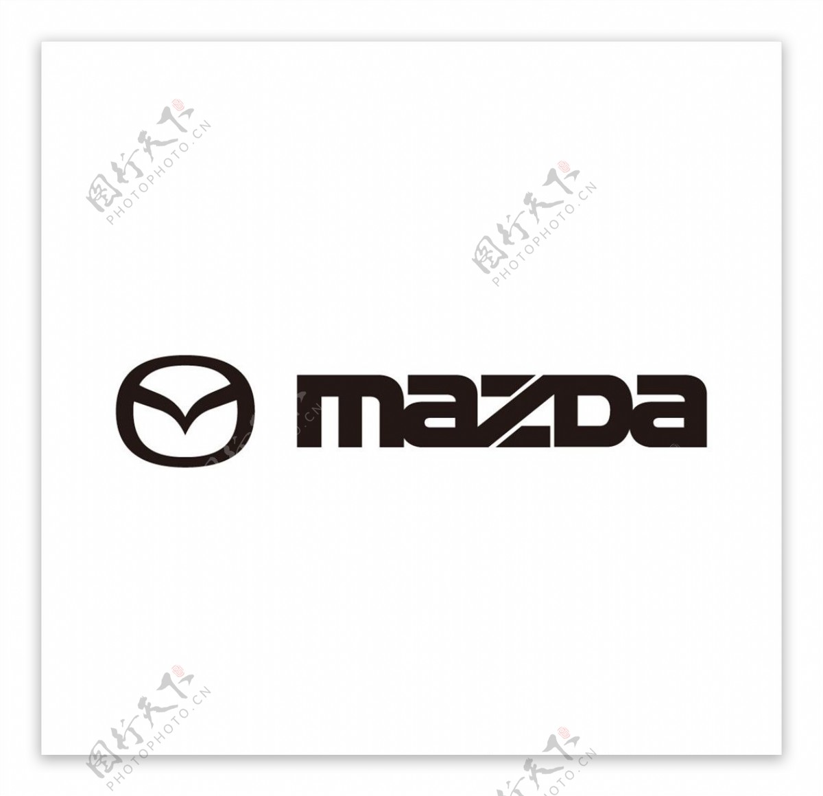 MAZDA标志矢量图片
