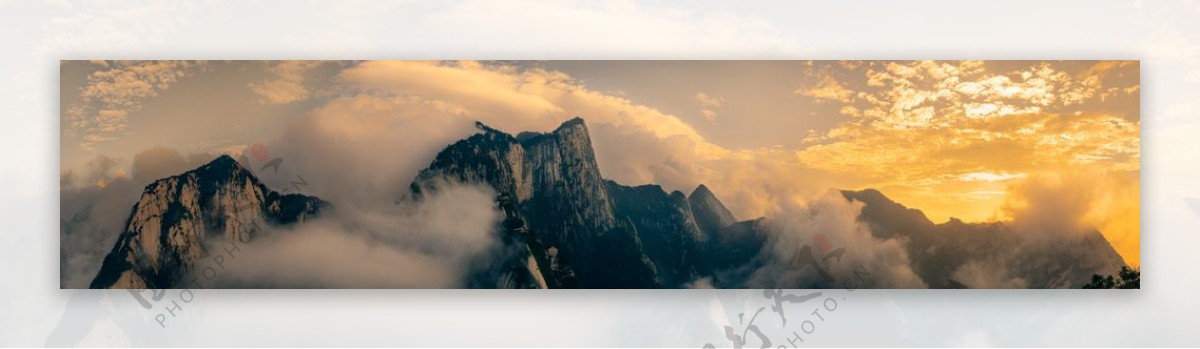 高山云岭风景图片