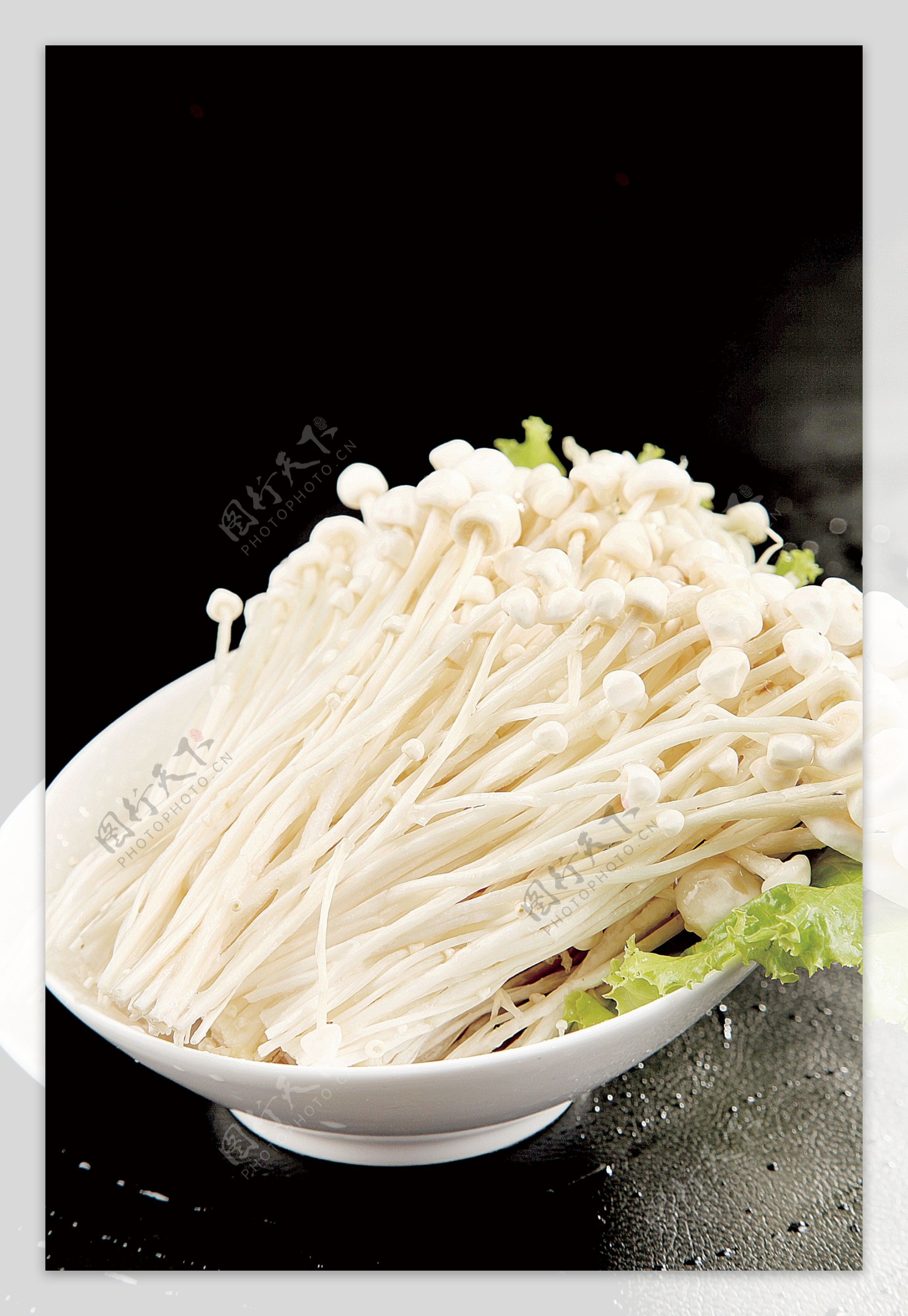 火锅配菜金针菇图片