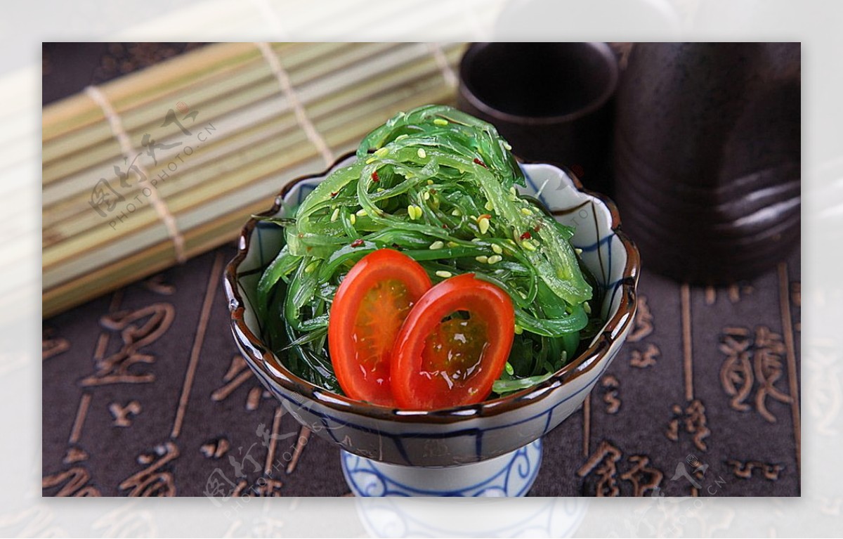日韩料理中华海藻图片