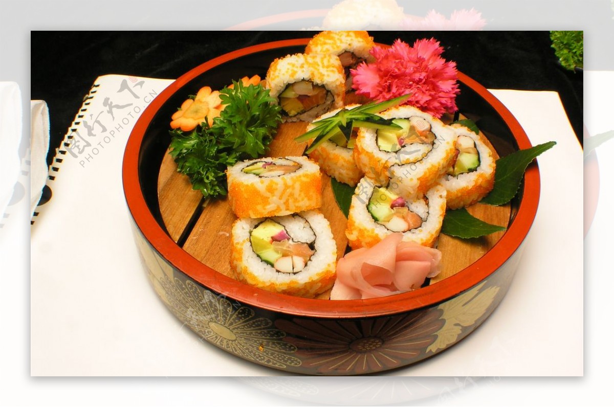加州寿司卷图片